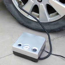 Toyota Double Function 12 Volt Portable Electric Car Air Pump Car Air Compressor Car Tire Air Inflator Deflator Car Tyre Air Inflator Deflator Pump Compressor Electric Air Blower Tool Kit Toolkit Car Air Pressure Gauge Car Gadgets Accessories