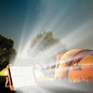 Multifunctional solar rechargeable lights waterproof D8 Model rechargeable flashlight 4 lightning modes Charging flashlights , emergency rechargeable flashlights with inbuilt power bank for Indoor , Outdoor , Home , Office